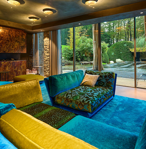 Storybook home living area