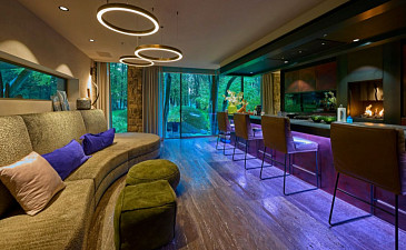 Storybook Home lodge bar