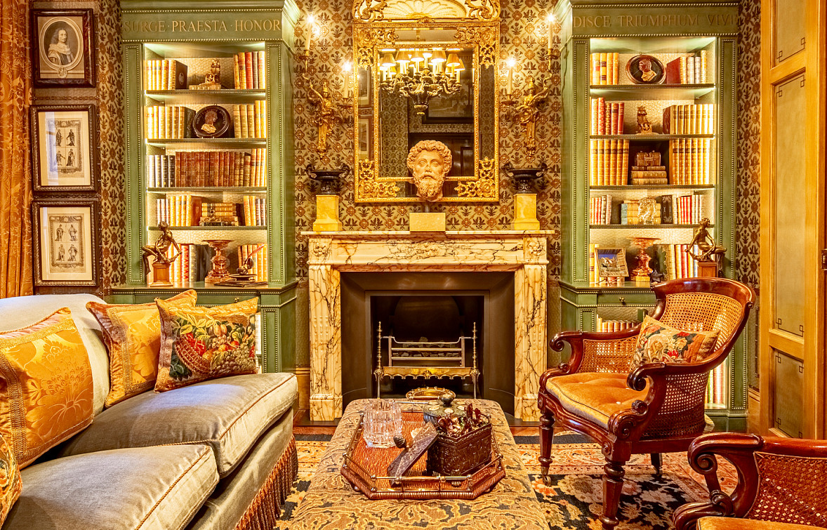 House on the Crescent sitting room
