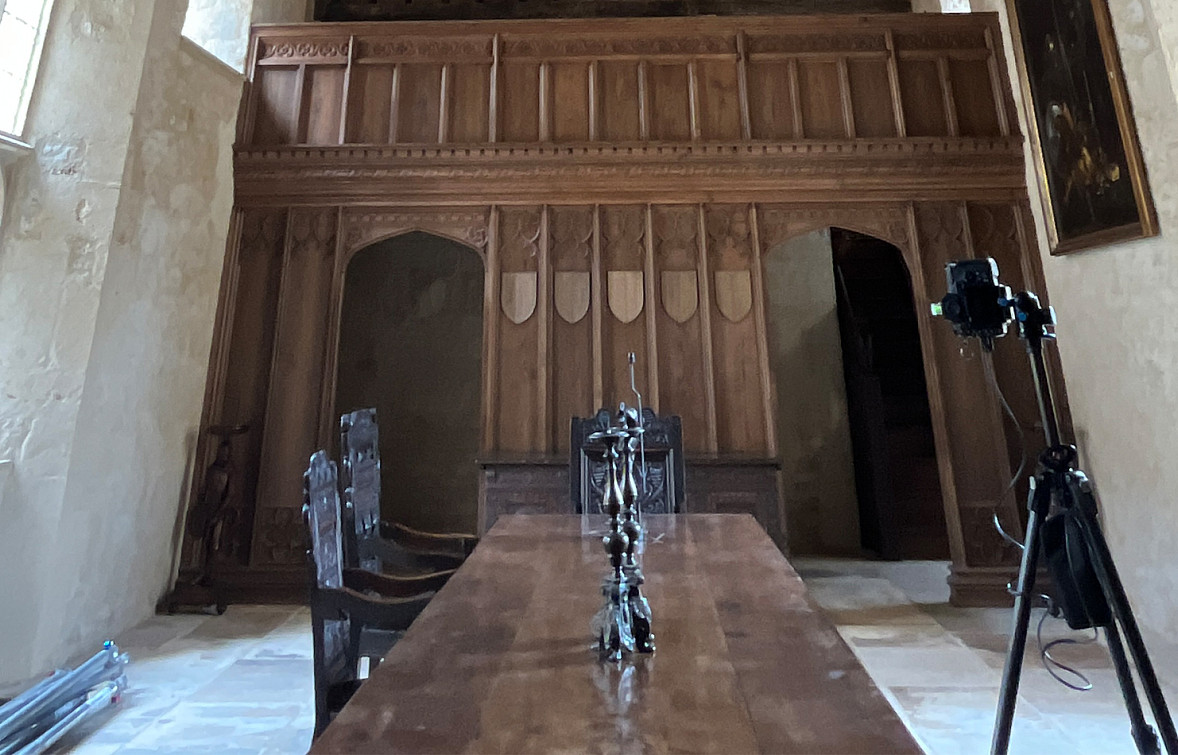 Casa solariega de Cotswolds dining room
