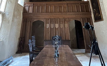 Casa solariega de Cotswolds dining room