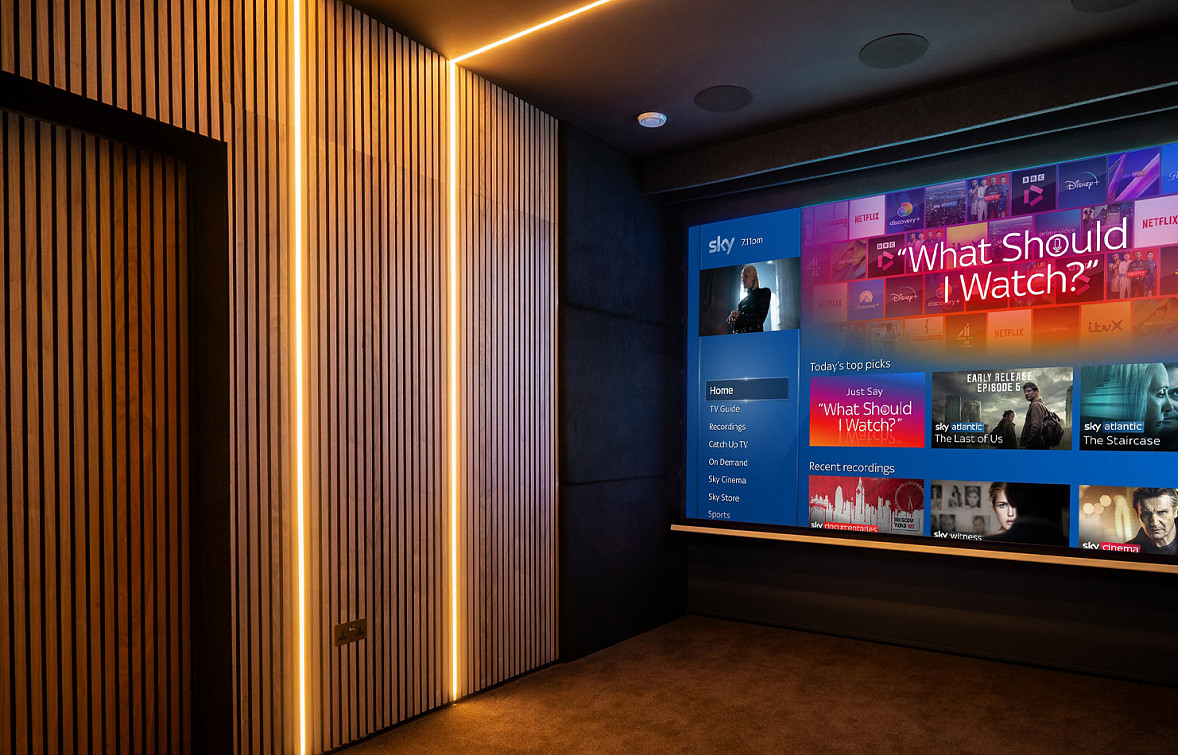 Ribble Smart Home home cinema
