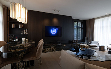 VERBINNEN dining and living room