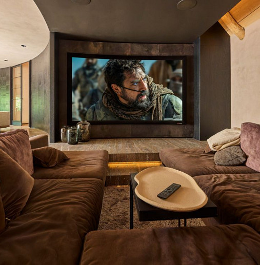 Storybook cinema home theater