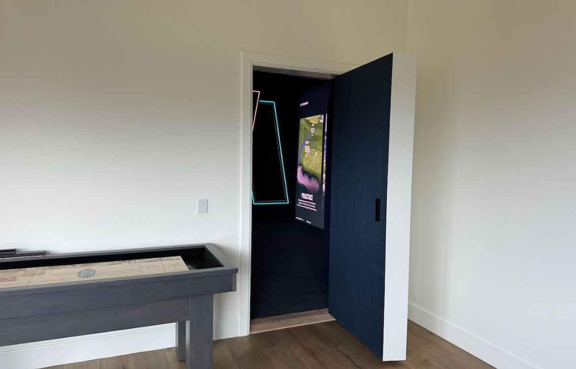Park City Home Retreat home cinema entry