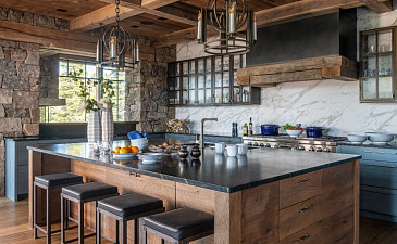Obsidian House kitchen