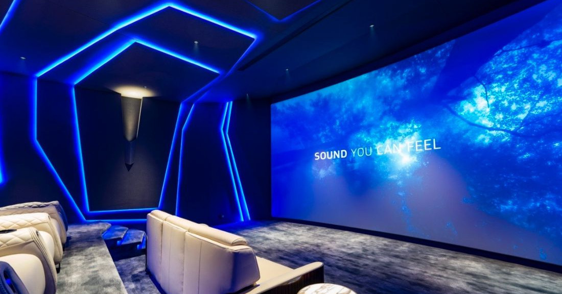 CEDIA Smart Home | Luxury Theatre Inspired by Italian Design