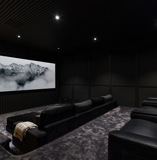 Hilltop Oasis home cinema