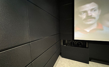 Menlo Theater and speakers