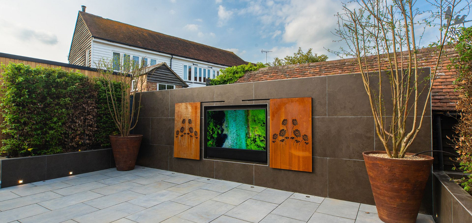 outdoor home cinema