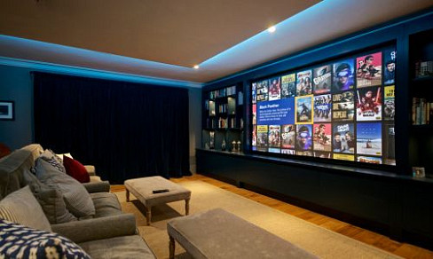 media living room