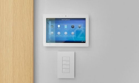 panel de control de seguridad inteligente