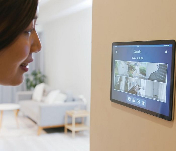 Home security control Panel