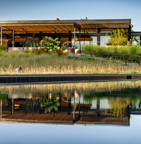 Home near the water