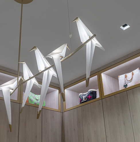 Modern lighting and art