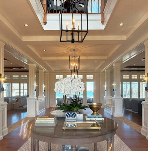 Main house entry