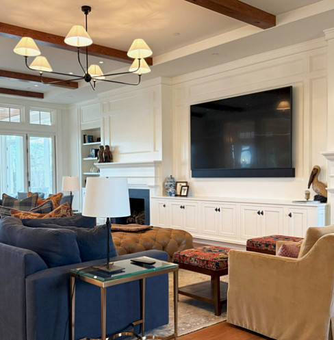 Side view main house living room