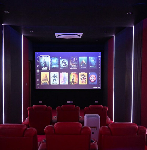 Small home cinema conversion