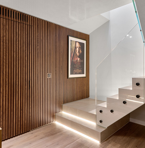 Buzzards Road Project staircase