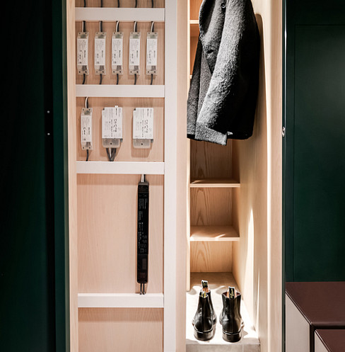 Scandinavian Loft closet