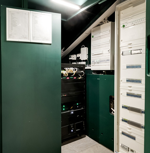 Scandinavian Loft rack room