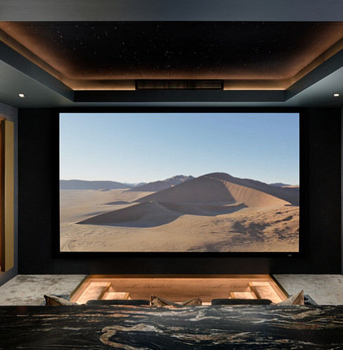 Home cinema screen