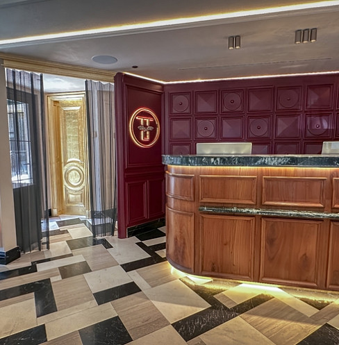 Hotel lobby