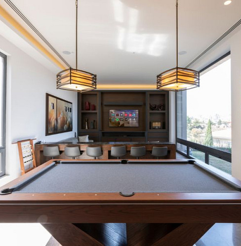 luxury gaming room design