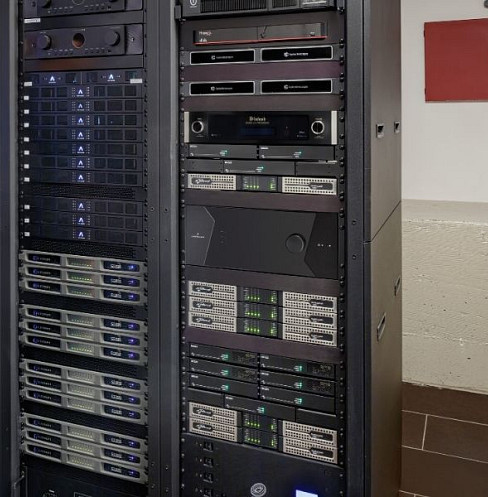 home cinema control rack