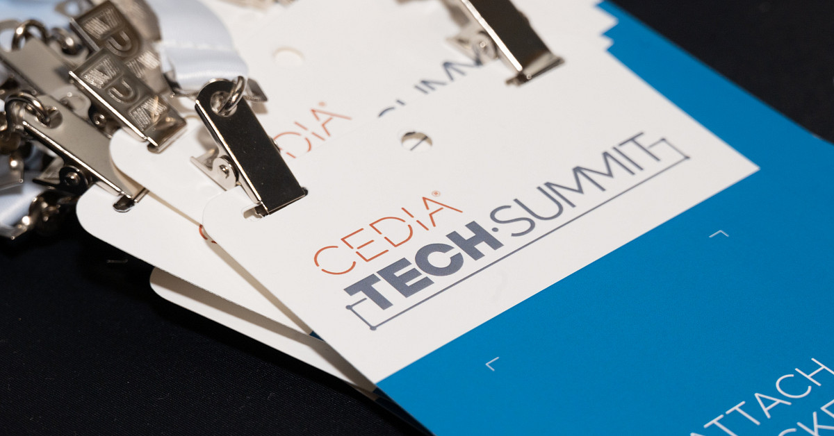 CEDIA 2024 Tech Summits: Education & Networking | CEDIA