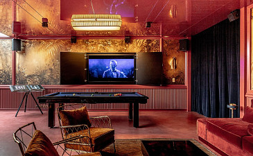 sports entertainment room