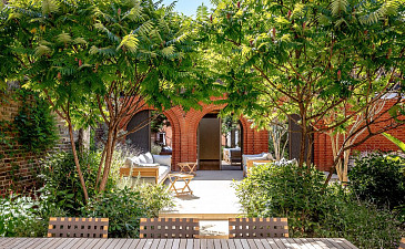 luxury london garden